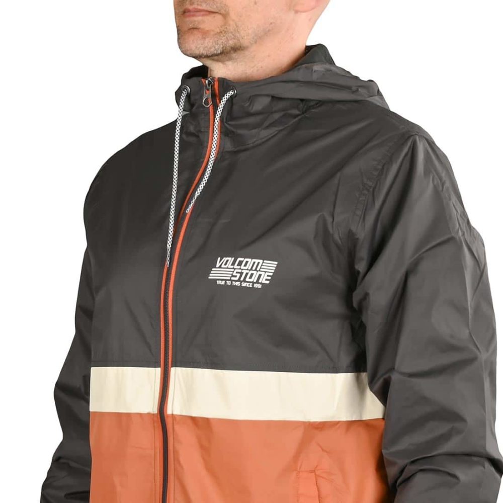 Volcom Ermont Windbreaker Jacket - Burnt Orange