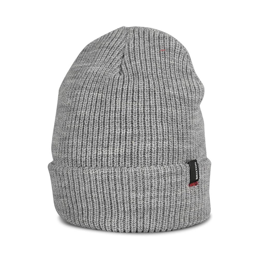 Brixton Heist Beanie Hat - Light Heather Grey