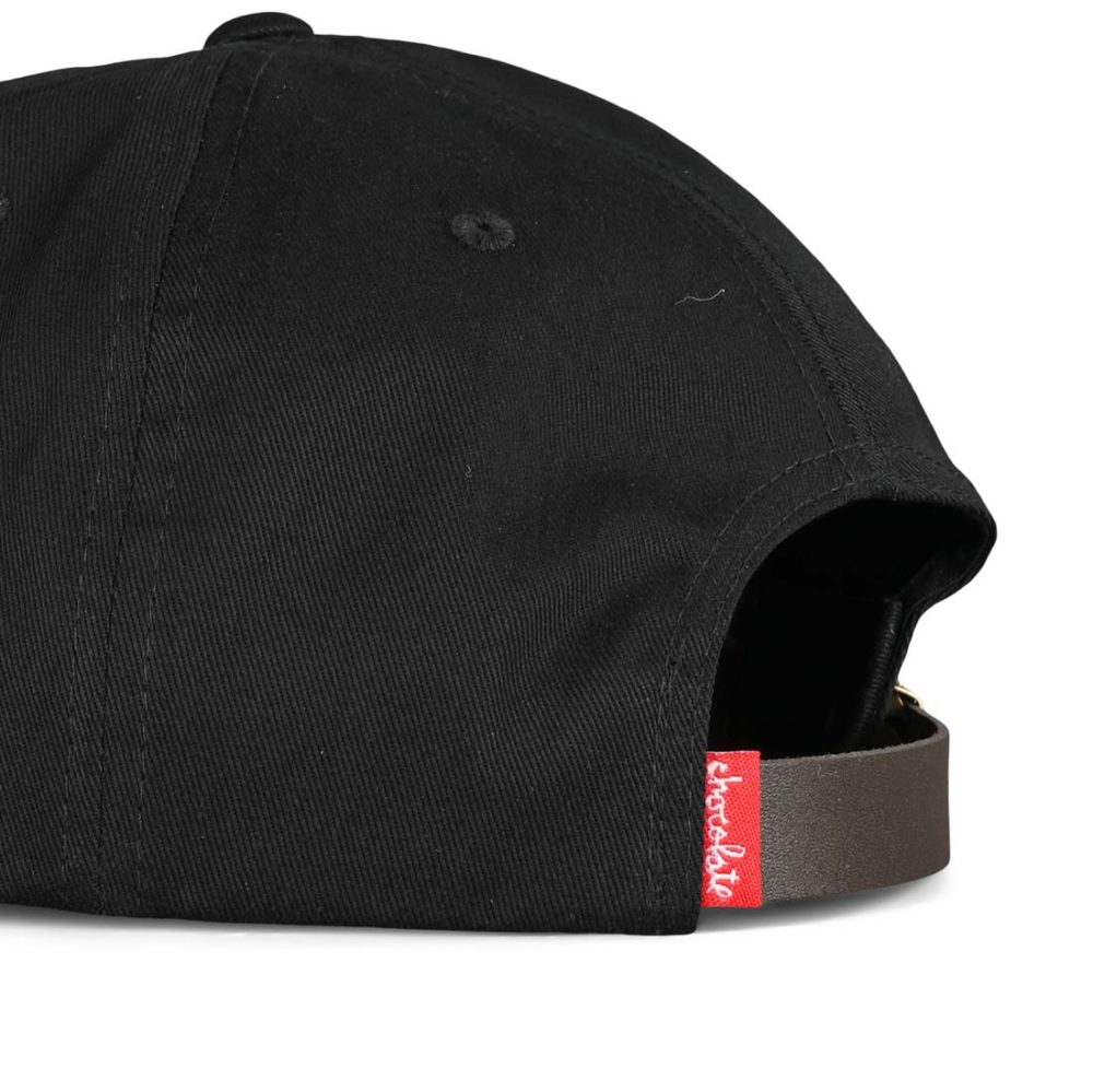 Chocolate Skateboards Chunk 6 Panel Strapback Cap - Black