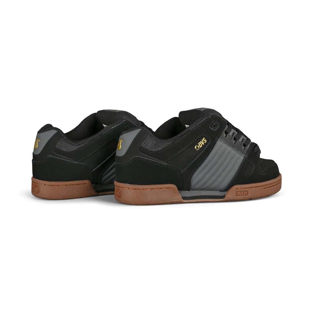 DVS Celsius Skate Shoes - Black/Charcoal/Gum