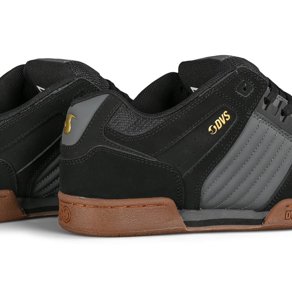 DVS Celsius Skate Shoes - Black/Charcoal/Gum
