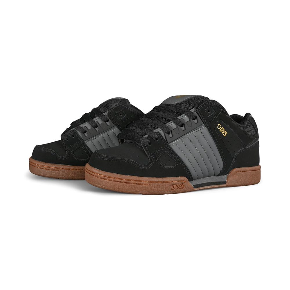 DVS Celsius Skate Shoes - Black/Charcoal/Gum
