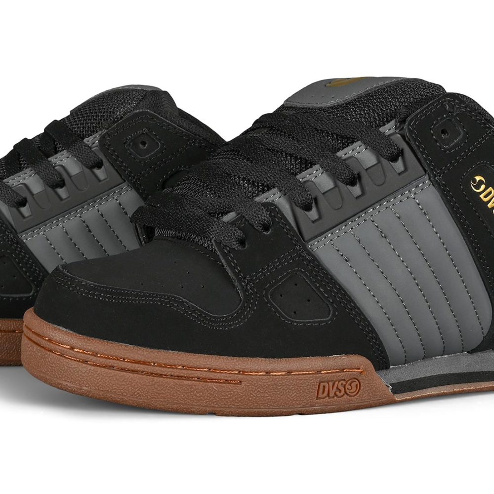 DVS Celsius Skate Shoes - Black/Charcoal/Gum