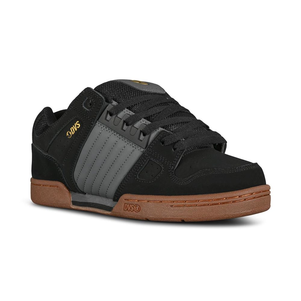 DVS Celsius Skate Shoes - Black/Charcoal/Gum