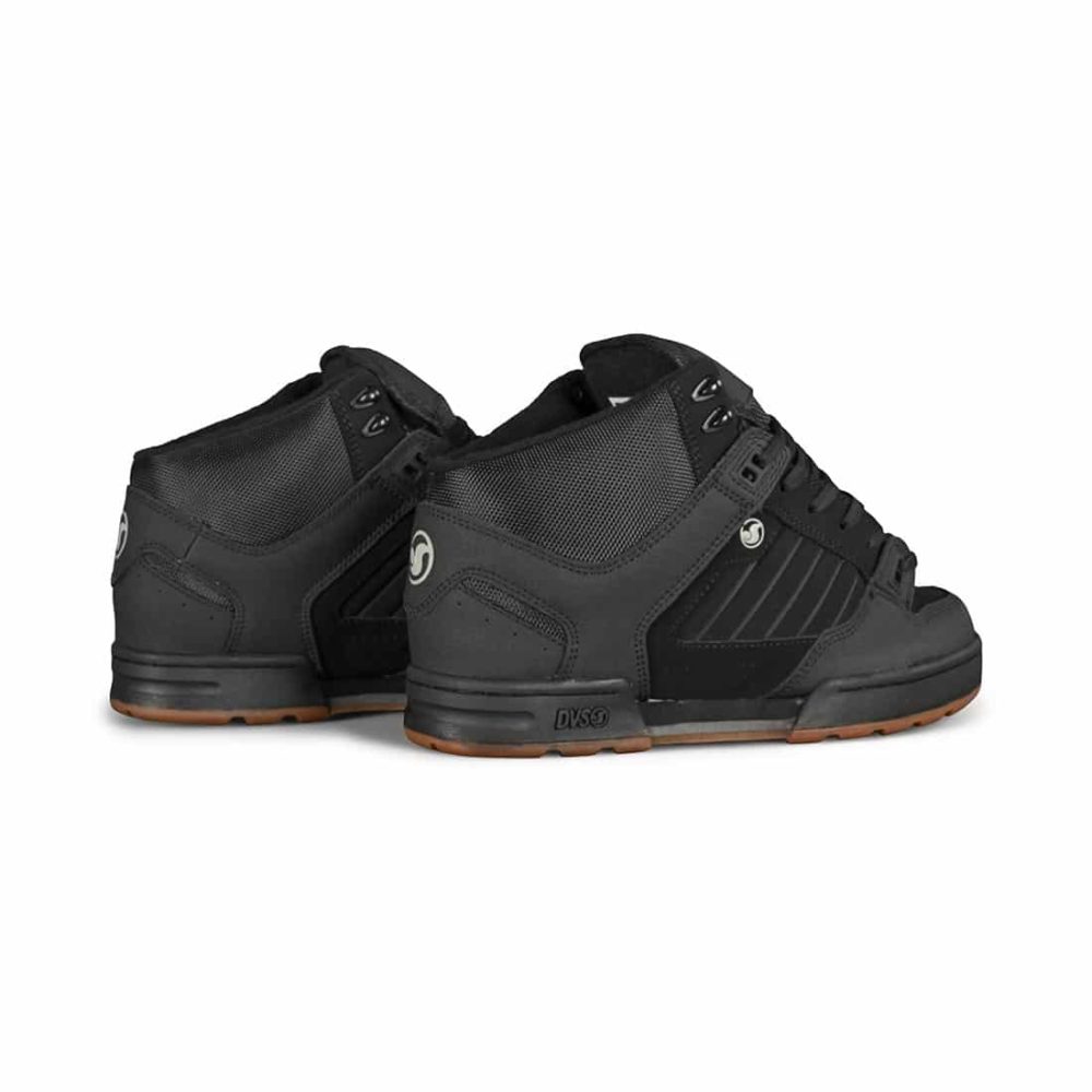 DVS Militia Boot - Black / Black / Gum Nubuck