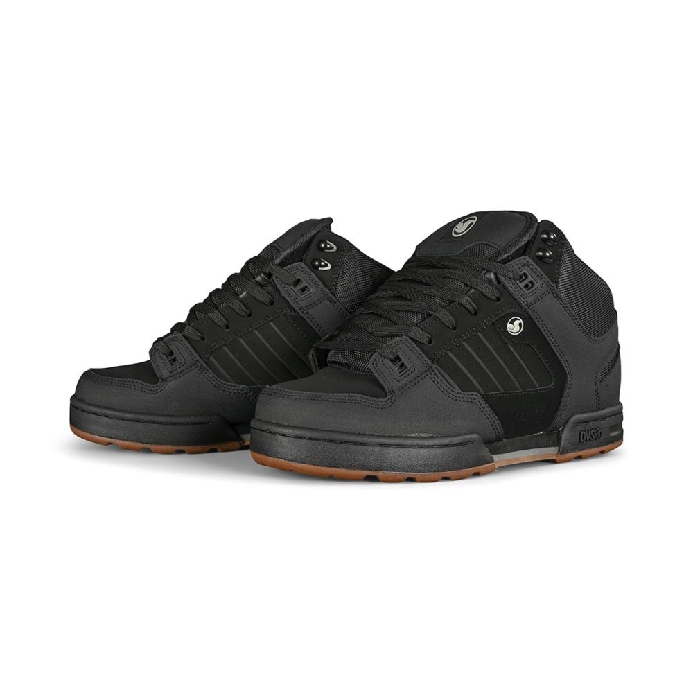 DVS Militia Boot - Black / Black / Gum Nubuck