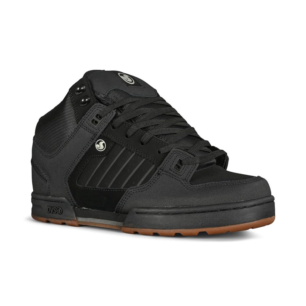 DVS Militia Boot - Black / Black / Gum Nubuck