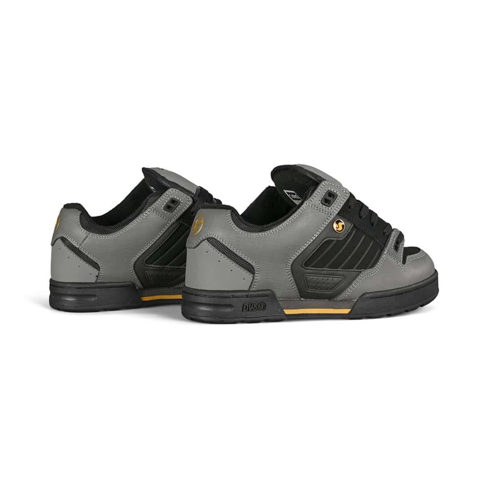 DVS Militia Snow Shoes - Charcoal / Black / Gold Nubuck