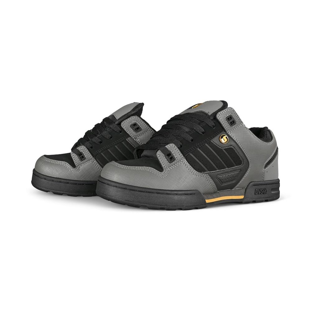 DVS Militia Snow Shoes - Charcoal / Black / Gold Nubuck