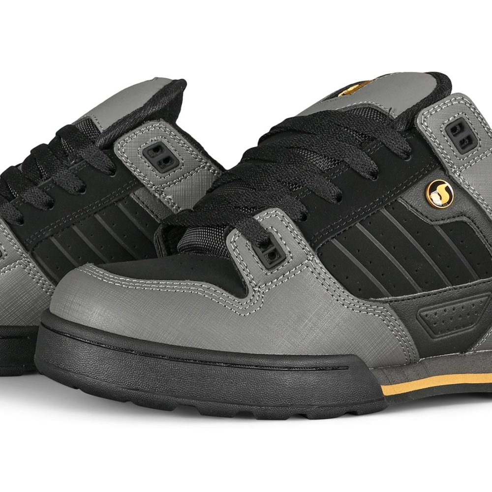 DVS Militia Snow Shoes - Charcoal / Black / Gold Nubuck