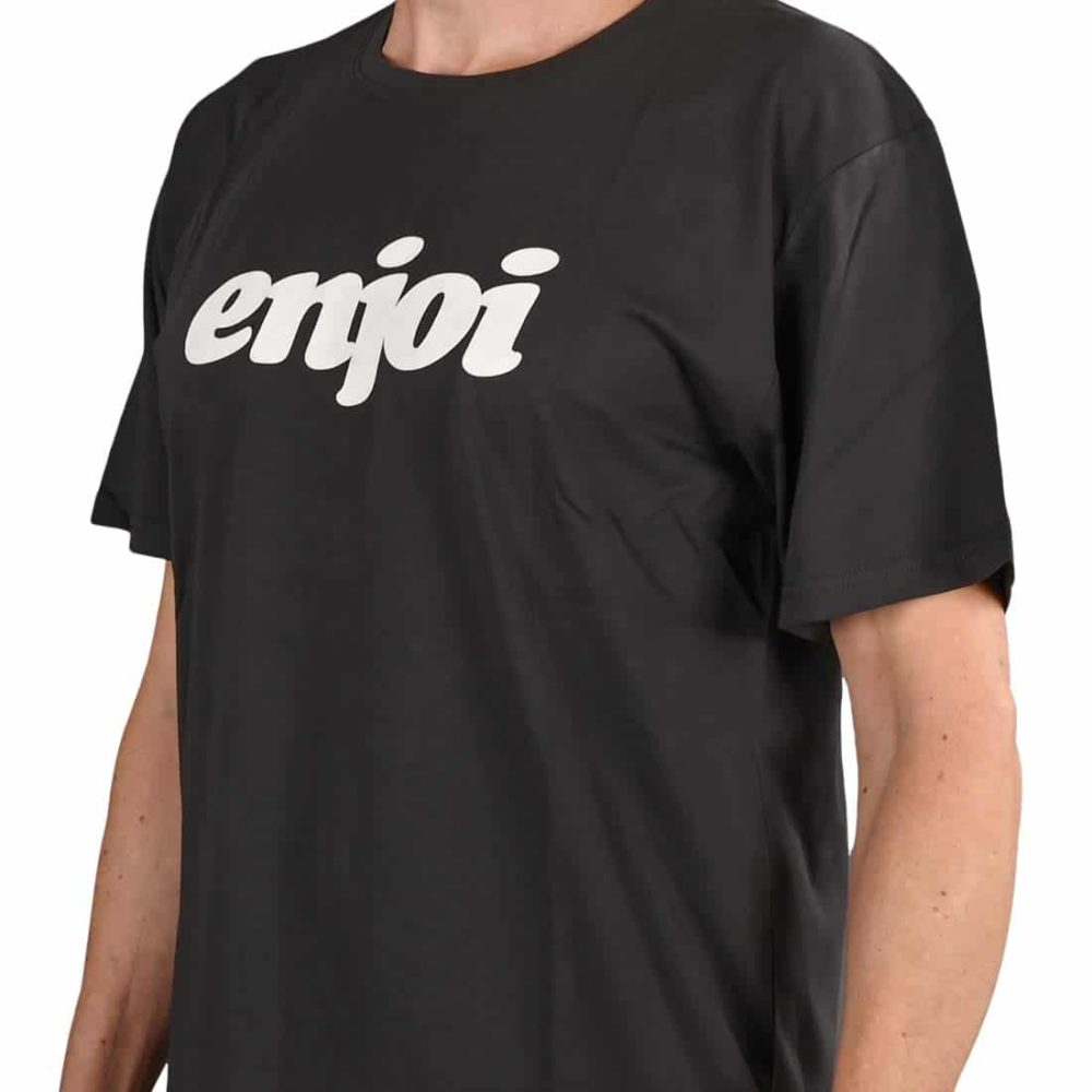 Enjoi Skateboards Flocked Premium S/S T-Shirt - Vintage Black