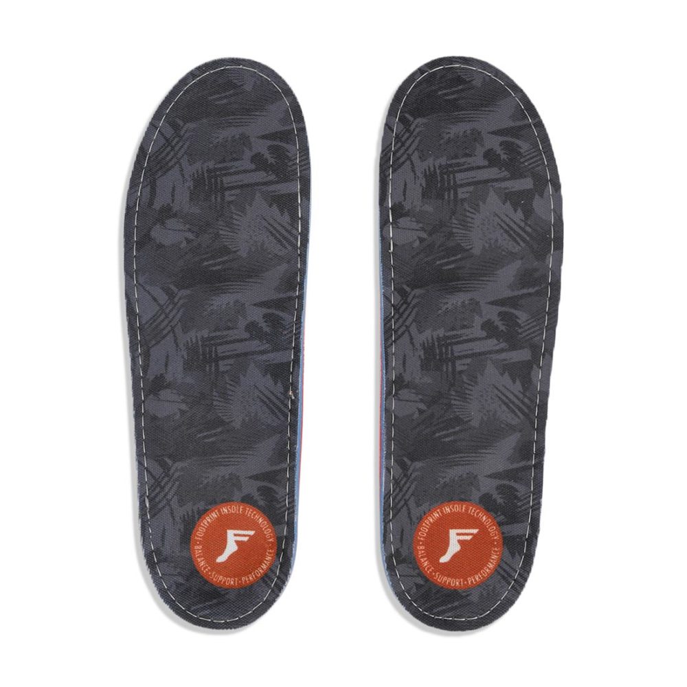 Footprint Gamechanger Orthotic Insoles - Dark Grey Camo
