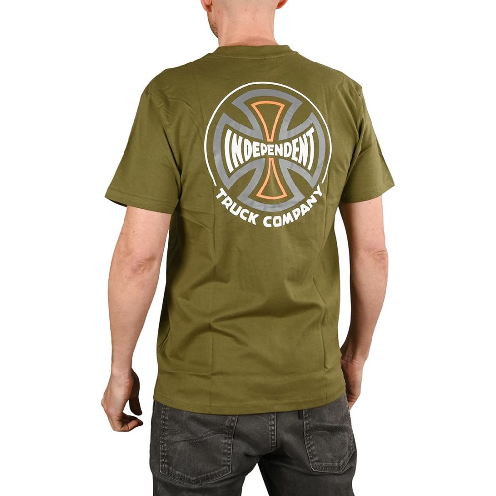 Independent Converge S/S T-Shirt - Army Green
