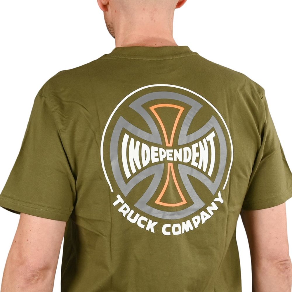 Independent Converge S/S T-Shirt - Army Green