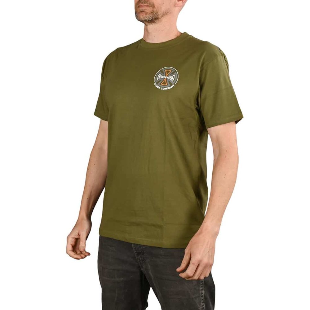 Independent Converge S/S T-Shirt - Army Green
