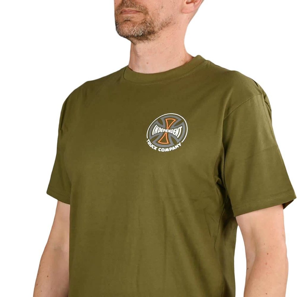Independent Converge S/S T-Shirt - Army Green