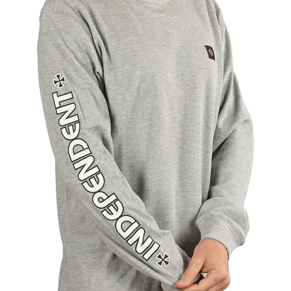 Independent Meld Thermal L/S T-Shirt - Light Grey