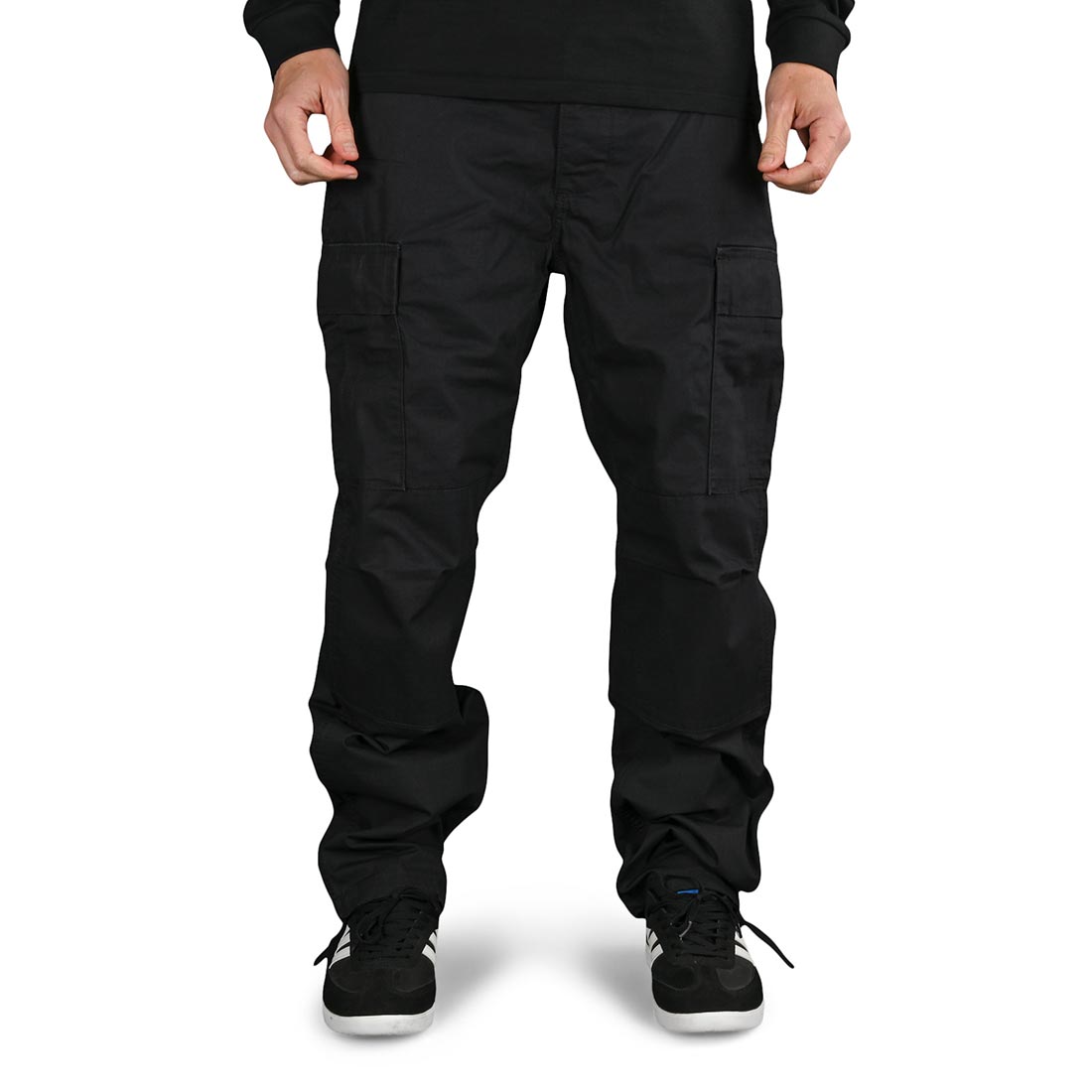 Share 80+ jet black cargo pants - in.eteachers