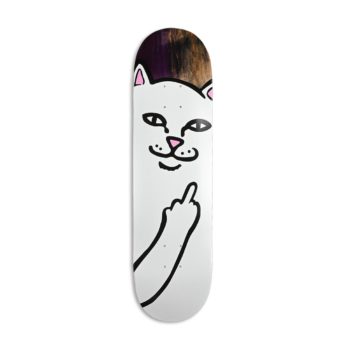RIPNDIP Lord Nermal Skateboard Deck - Purple / Black