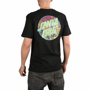 Santa Cruz Roskopp Dot S/S T-Shirt - Black