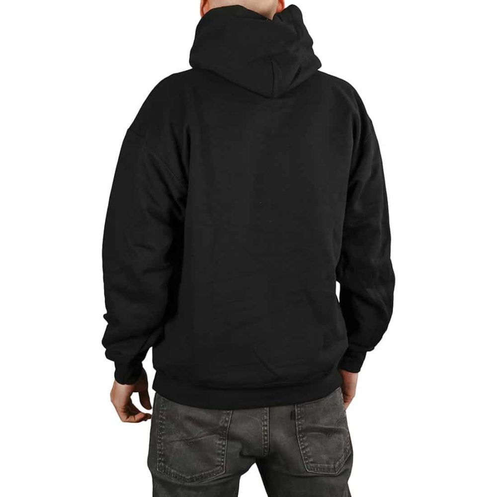 Thrasher Flame Logo Pullover Hoodie - Black