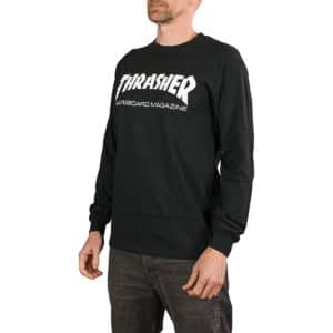 Thrasher Skate Mag L/S T-Shirt - Black
