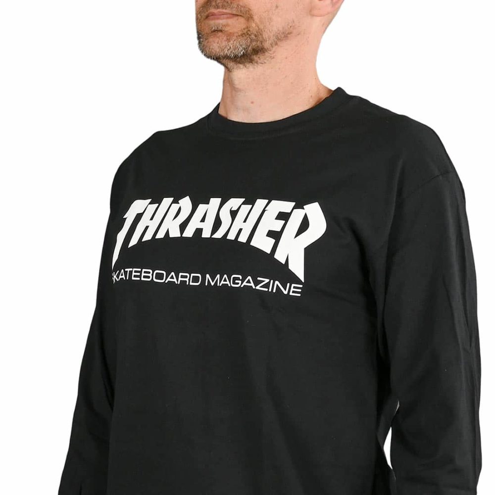 Thrasher Skate Mag L/S T-Shirt - Black