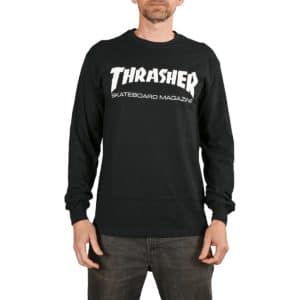 Thrasher Skate Mag L/S T-Shirt - Black