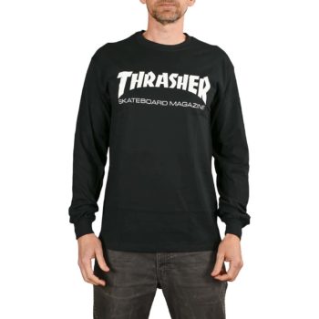 Thrasher Skate Mag L/S T-Shirt - Black