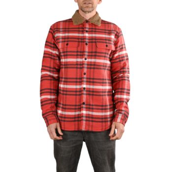 Triumph Adlington Lined L/S Shirt - Red / Black