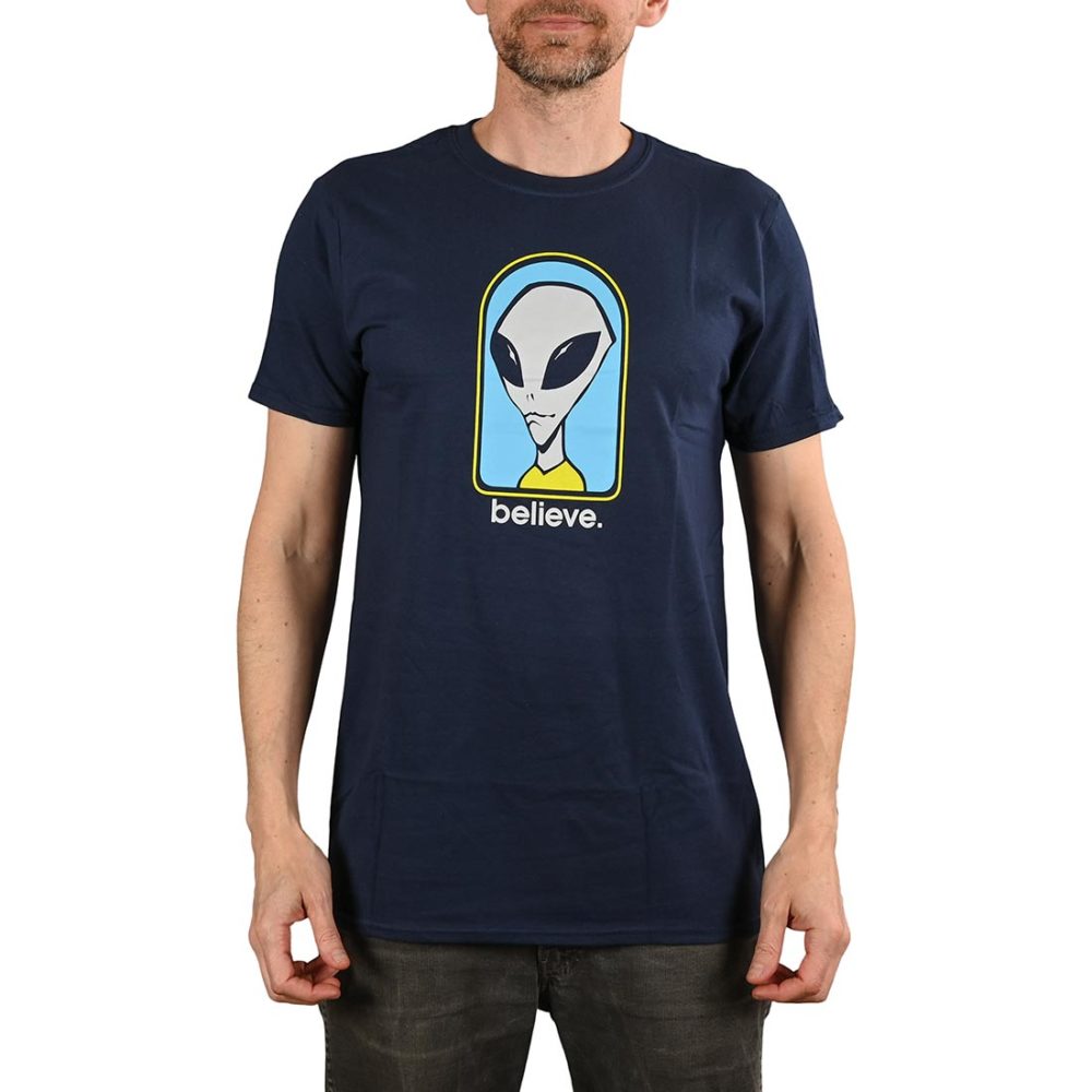 Alien Workshop Believe S/S T-Shirt - Navy