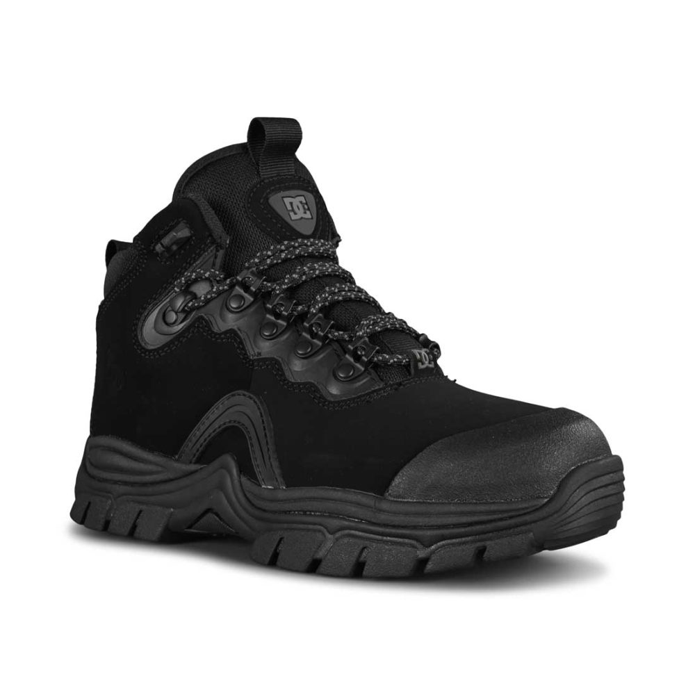 DC Navigator Lace Up Winter Boot - Black / Black / Black