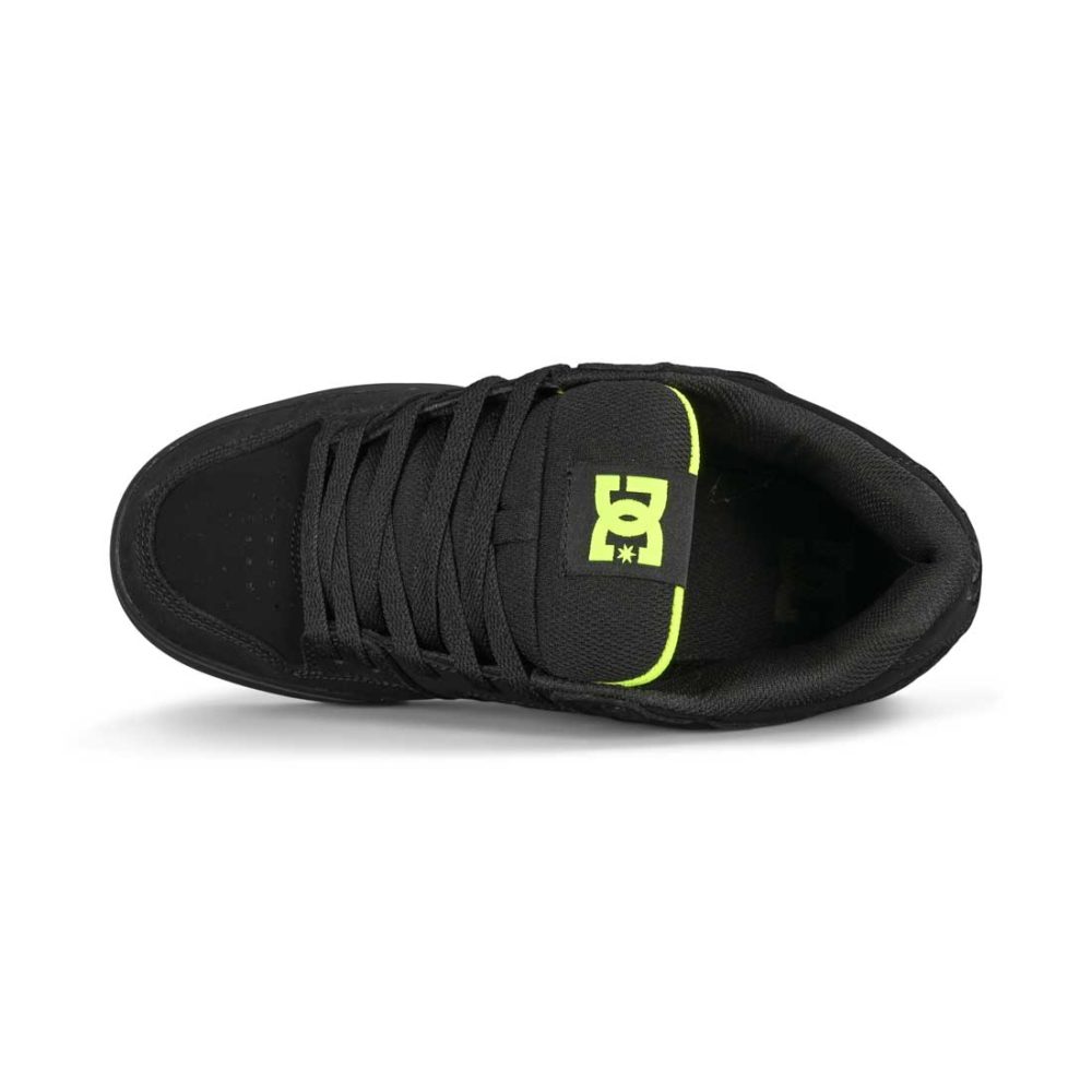 DC Pure Skate Shoes - Black / Yellow