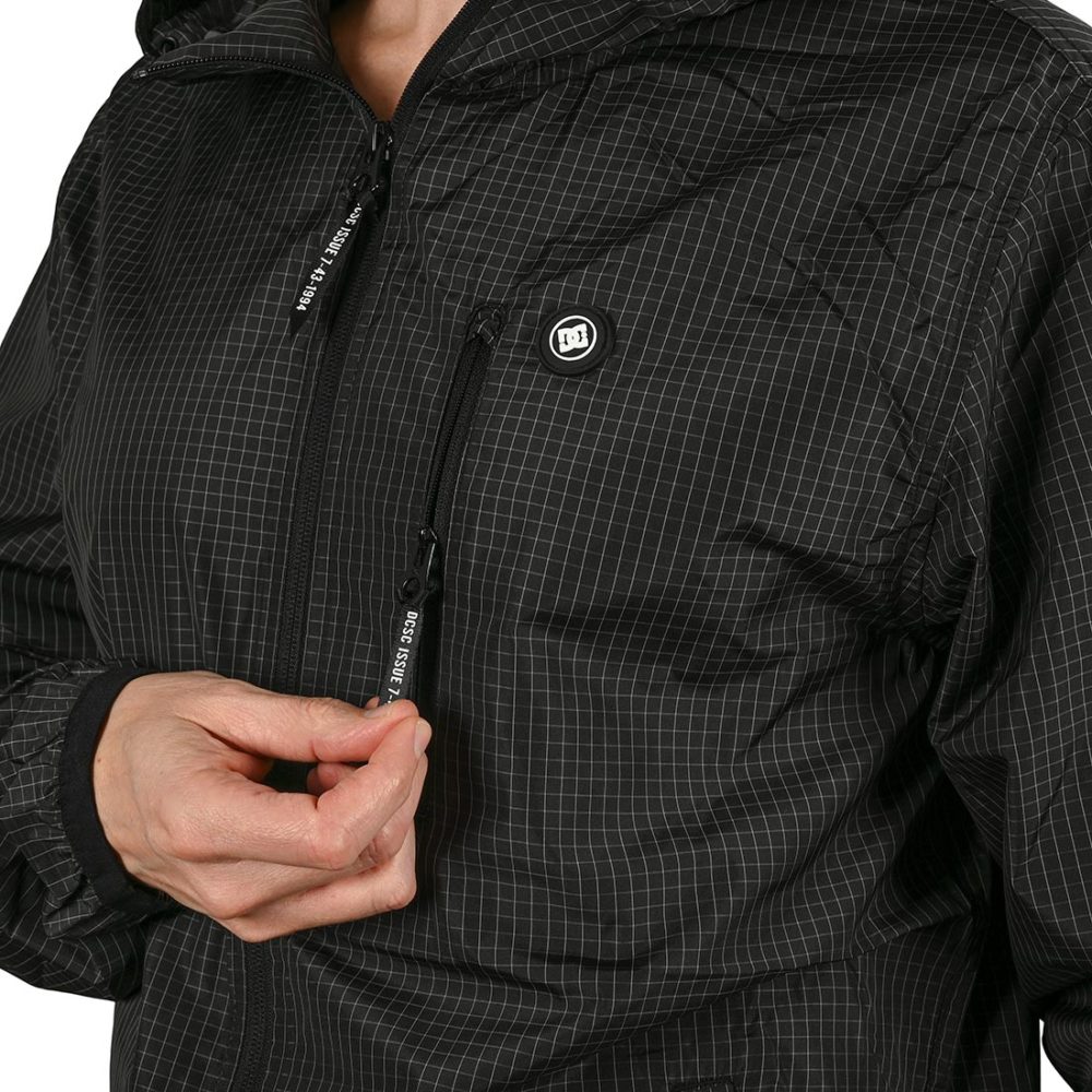 DC Shoes Dagup Ripstop Windbreaker Jacket - Black