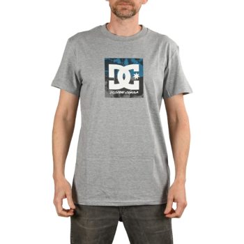 DC Shoes Double Down S/S T-Shirt - Heather Grey