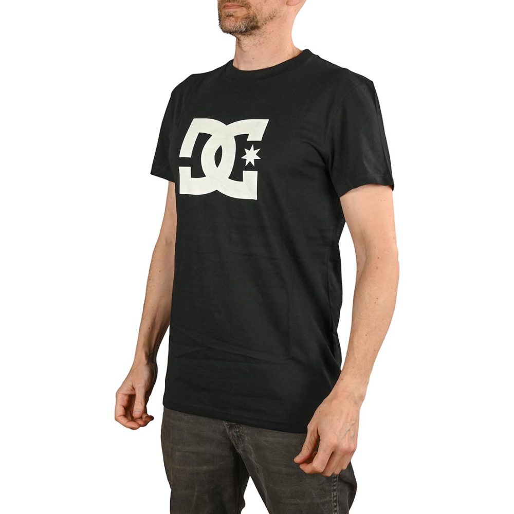 DC Shoes Star S/S T-Shirt - Black / Snow White