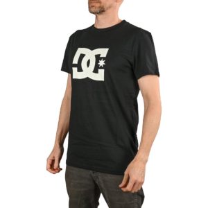 DC Shoes Star S S T Shirt Black Snow White Supereight