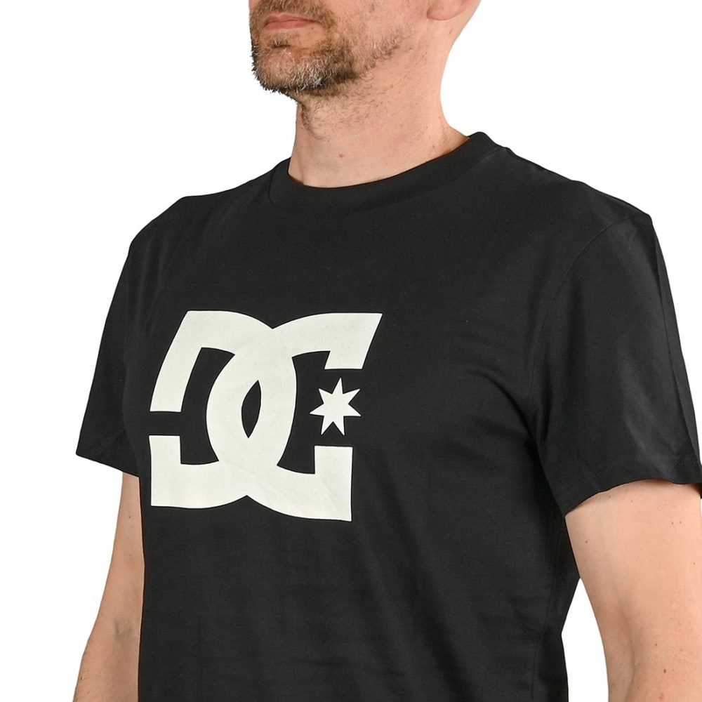 DC Shoes Star S/S T-Shirt - Black / Snow White