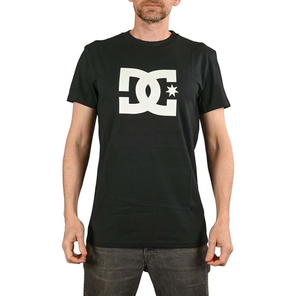 DC Shoes Star S/S T-Shirt - Black / Snow White