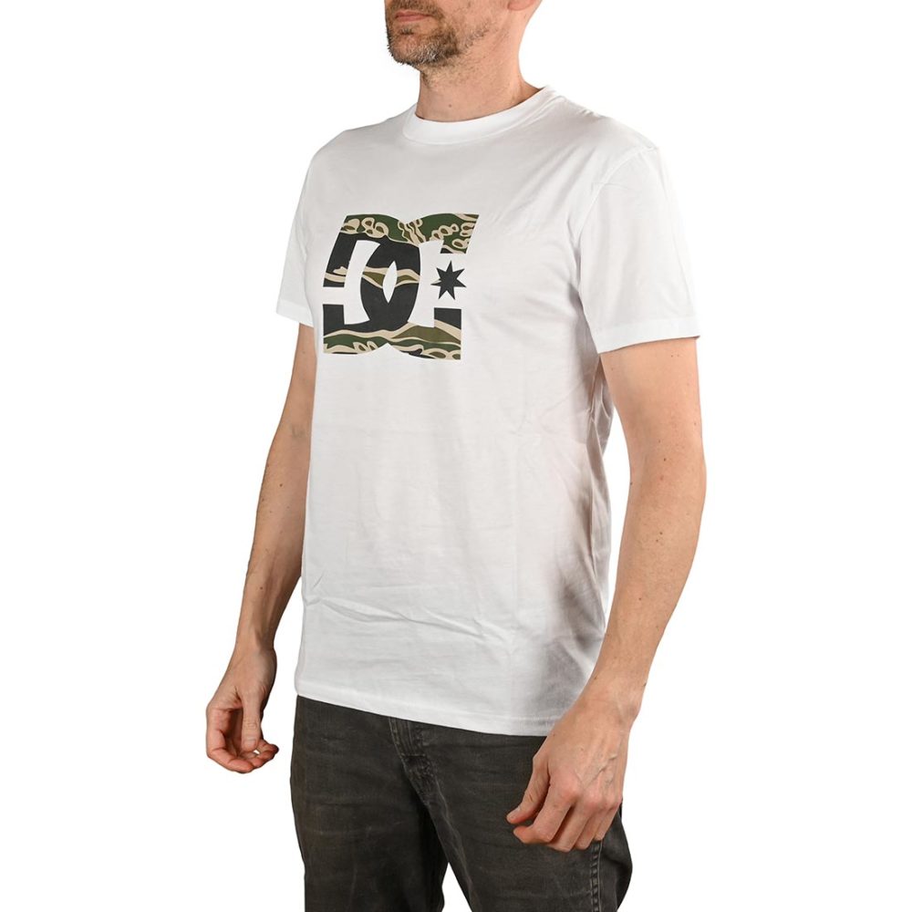 DC Shoes Star S/S T-Shirt - Snow White / Camo