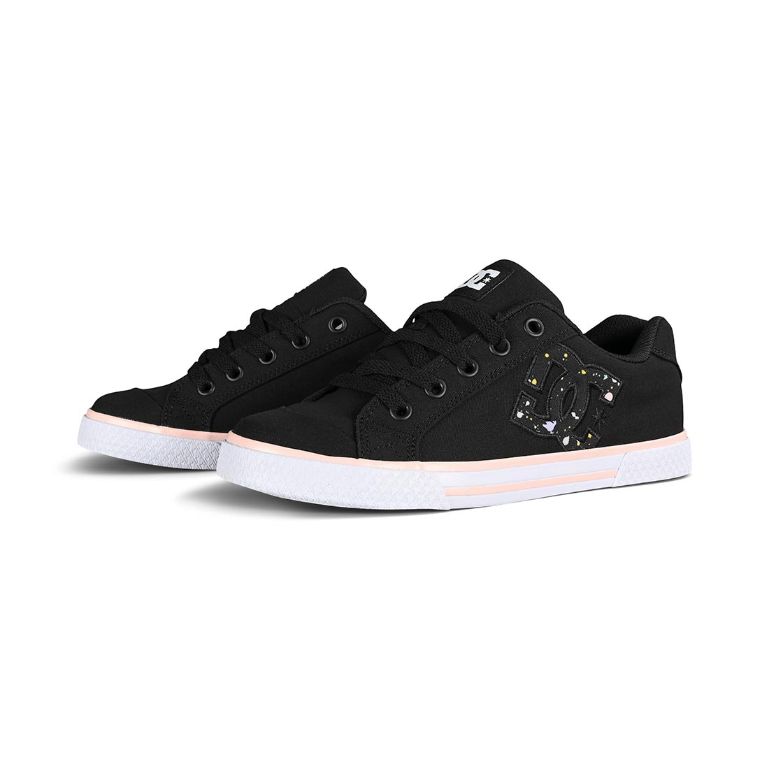 DC Shoes Women's Chelsea - Black / Splatter - Supereight