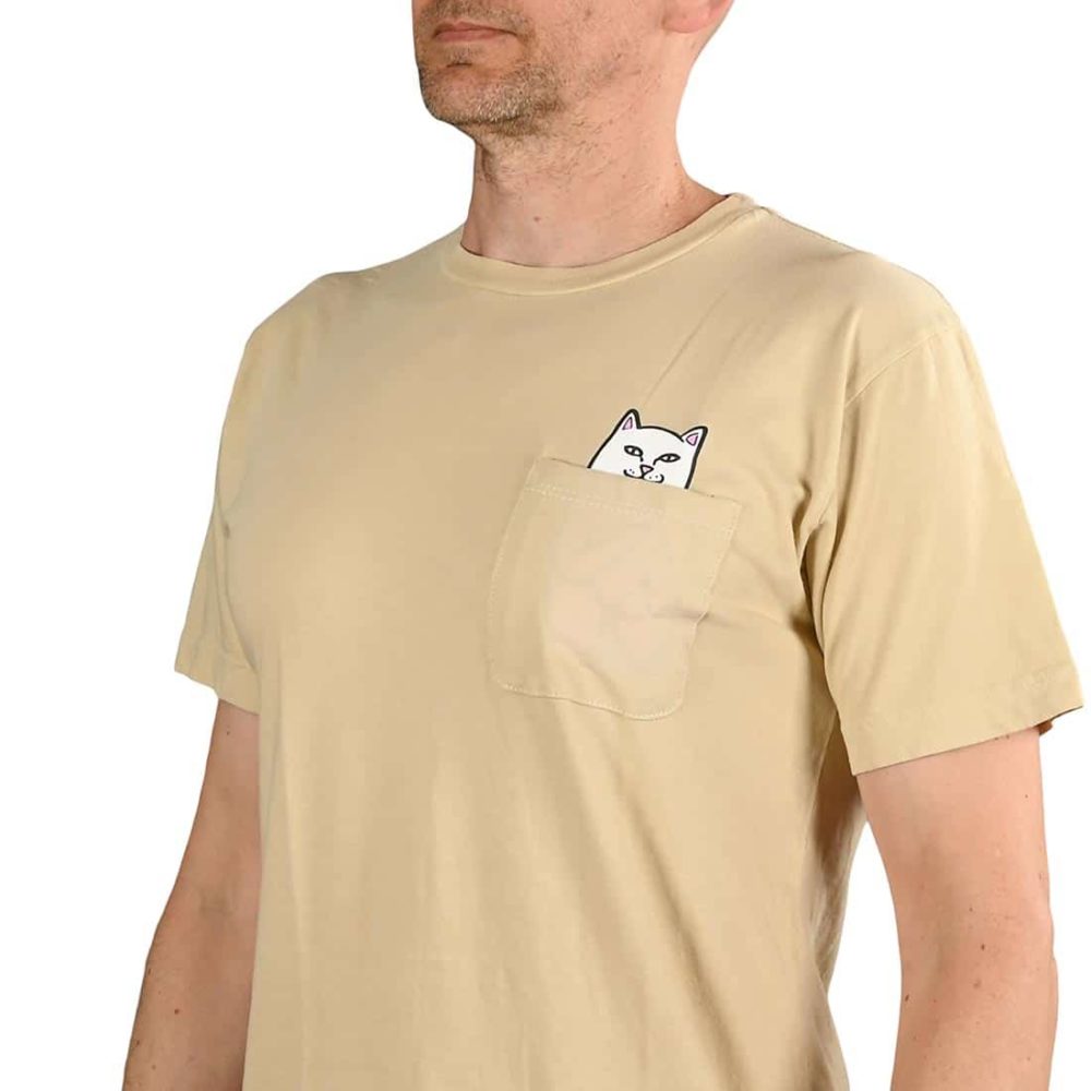 RIPNDIP Lord Nermal S/S Pocket T-Shirt - Tan