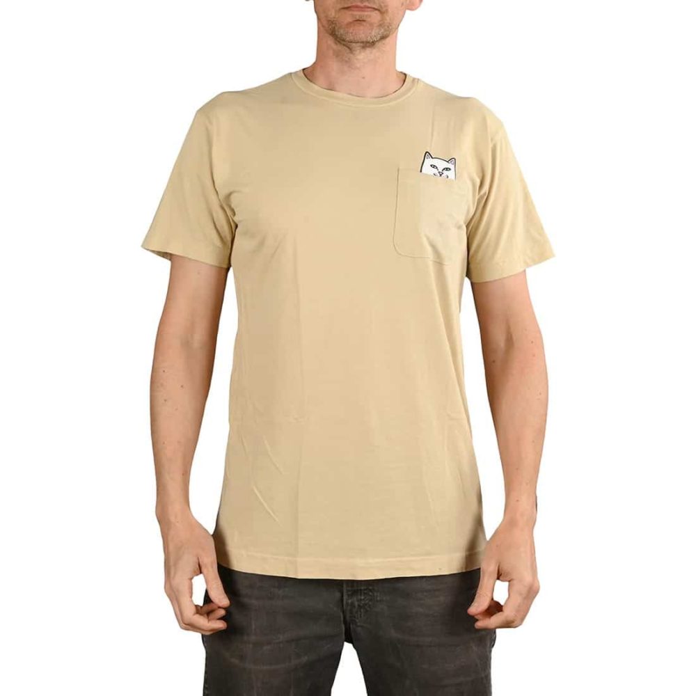 RIPNDIP Lord Nermal S/S Pocket T-Shirt - Tan