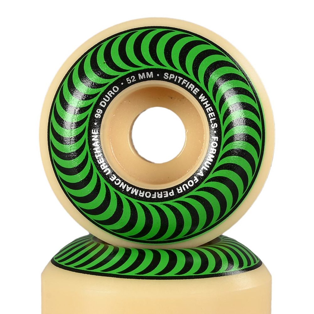 Spitfire Formula Four Classics 99D 52mm Wheels - Green