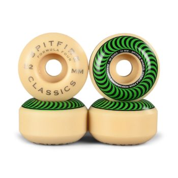 Spitfire Formula Four Classics 99D 52mm Wheels - Green