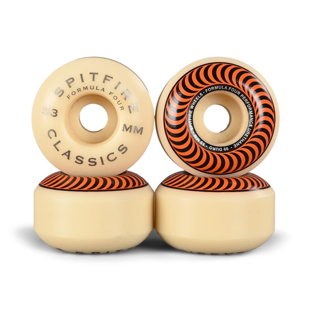 Spitfire Formula Four Classics 99D 53mm Wheels - Orange