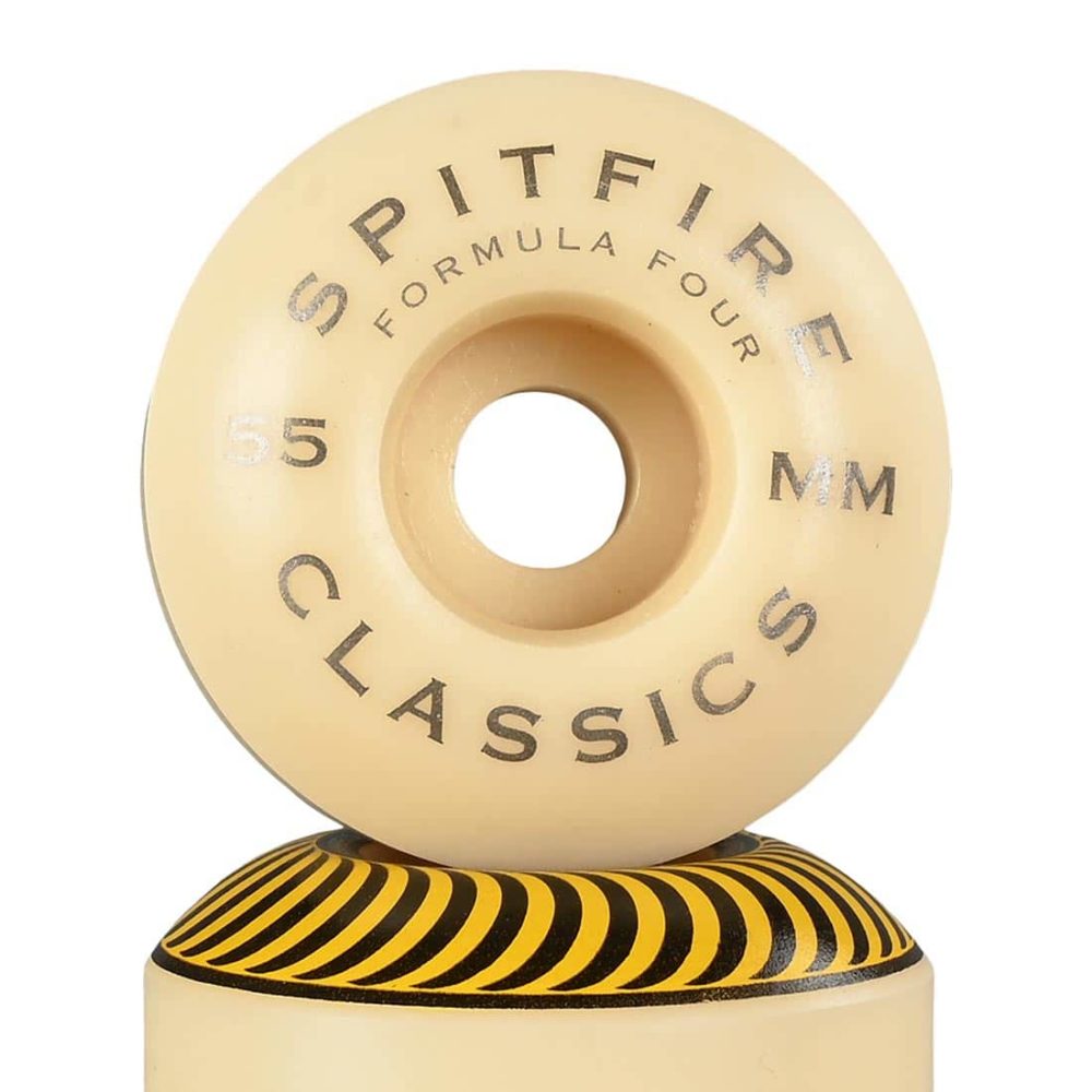 Spitfire Formula Four Classics 99D 55mm Wheels - Yellow