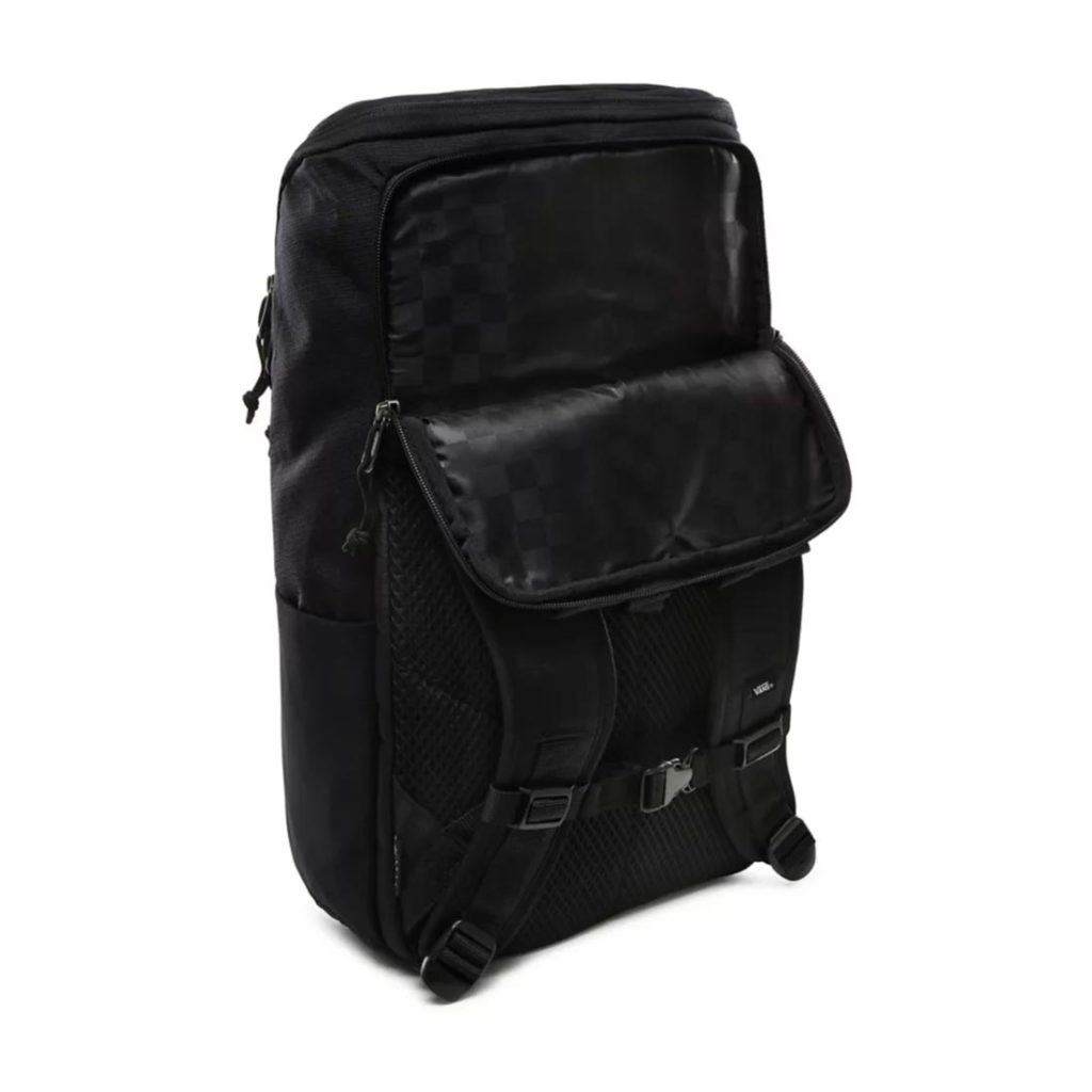 Vans Obstacle 23L Skatepack Backpack Black Ripstop Supereight