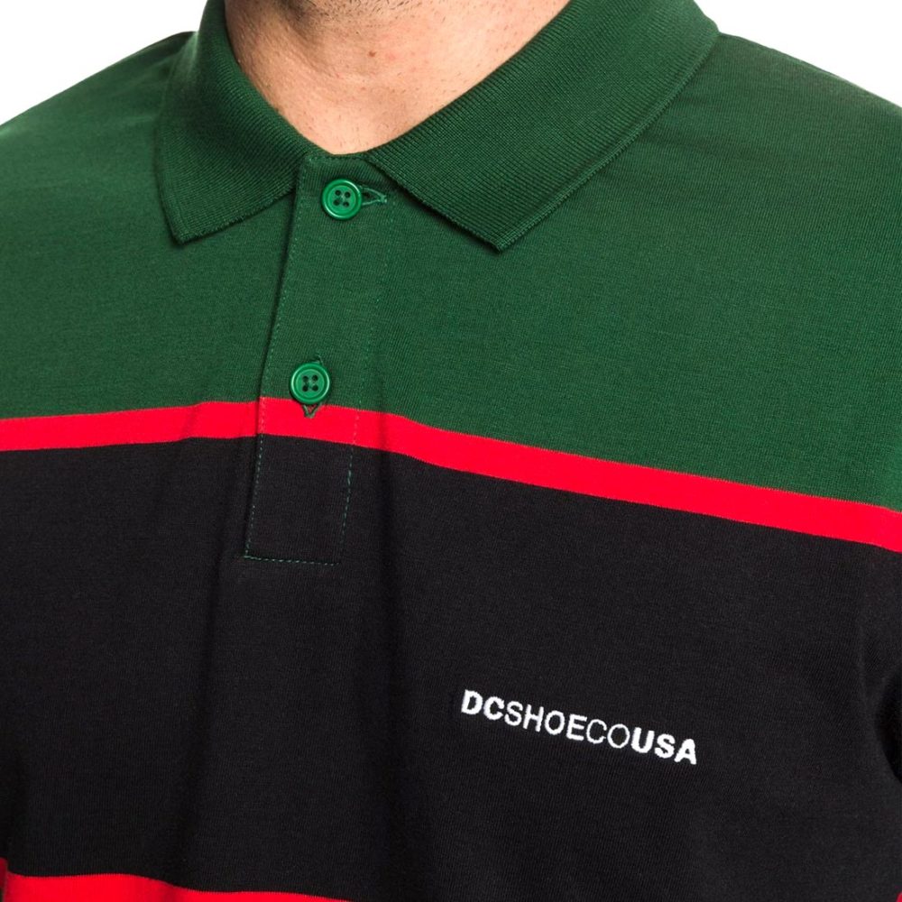 DC Medsford Polo S/S T-Shirt - Eden