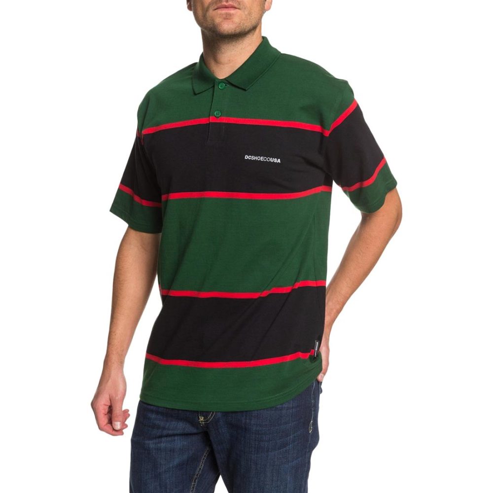 DC Medsford Polo S/S T-Shirt - Eden